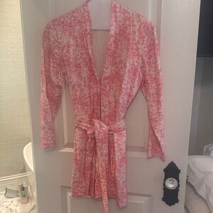 Karina Grimaldi Coral and White Women's romper